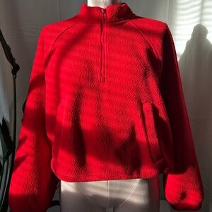 Old Navy Scarlet Fleece Pullover